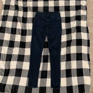 Dark Wash Blue Jean Leggings